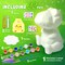 Paint Your Own Dinosaur Lamp Kit – DIY Night Light Craft for Kids Ages 6–12